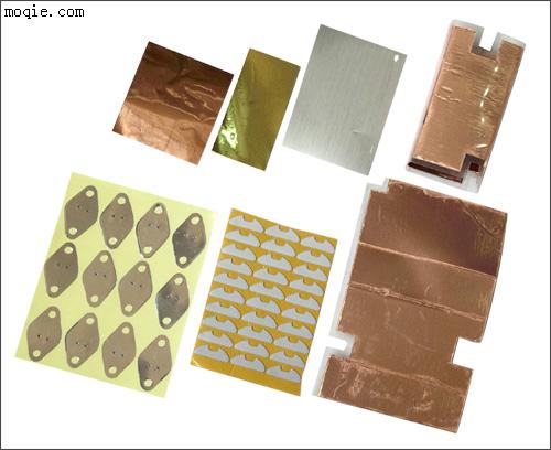 铜箔、铝箔、羊毛毯、铁弗龙脚垫等冲型产品