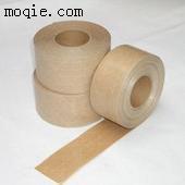 湿水夹筋牛皮纸胶带 水性纤维牛皮纸封箱带